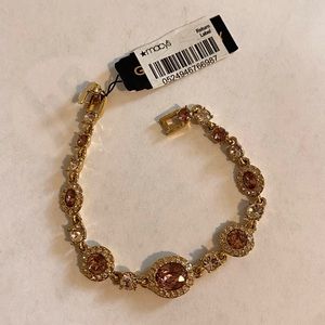 Macy’s Gold and Pink Bracelet